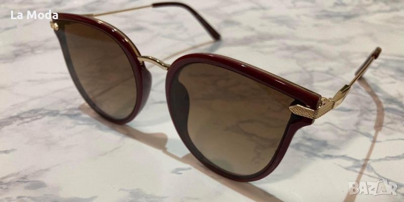 Слънчеви очила Dior кафяви реплика, снимка 1