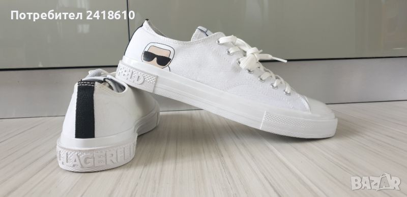 Karl Lagerfeld Mens Size 44/28см UK 10 US 11 НОВО! ОРИГИНАЛ! Мъжки Кецове!, снимка 1