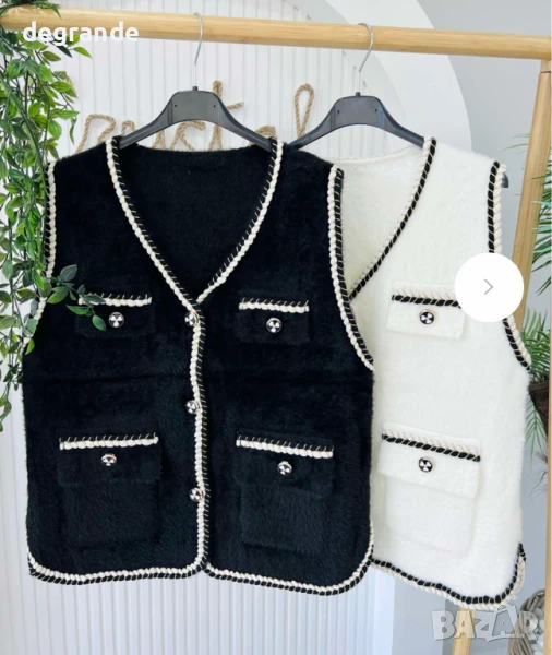 Меко елече Букле Налично в черно, снимка 1