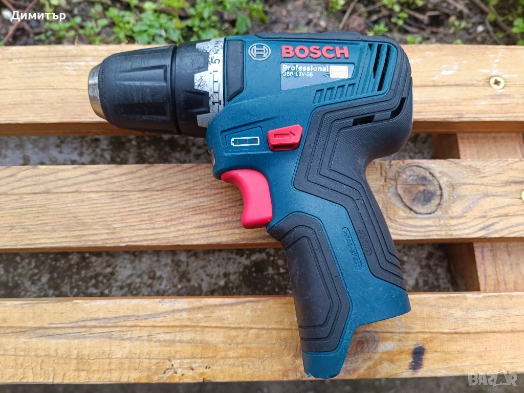 Bosch GSR 12V-35 тяло на безчетков винтоверт , снимка 1