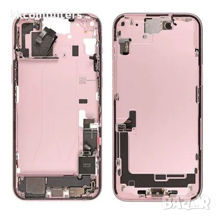 Среден борд за iPhone 15 Plus 6.7 / Розов / КЛАС A Баркод : 483764, снимка 1