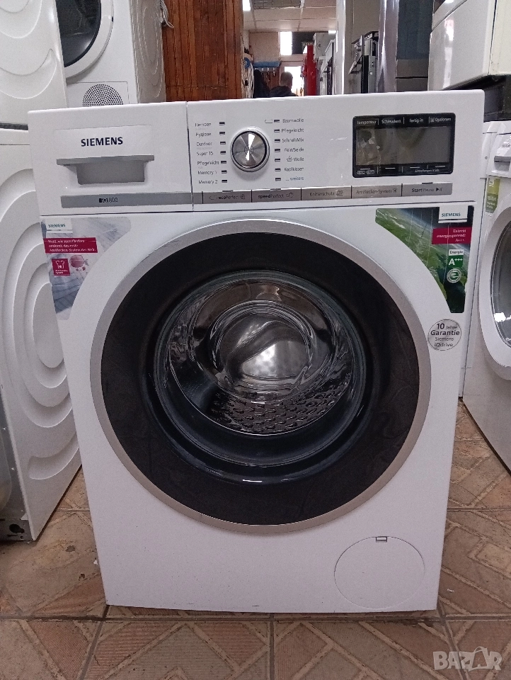 Пералня Сименс Siemens IQ 800 A+++ 8кг Made in Germany 2 години гаранция!, снимка 1