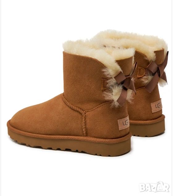 Ugg Апрески W Mini Bailey Bow II 1016501 номер 39 боти / ботуши, снимка 1