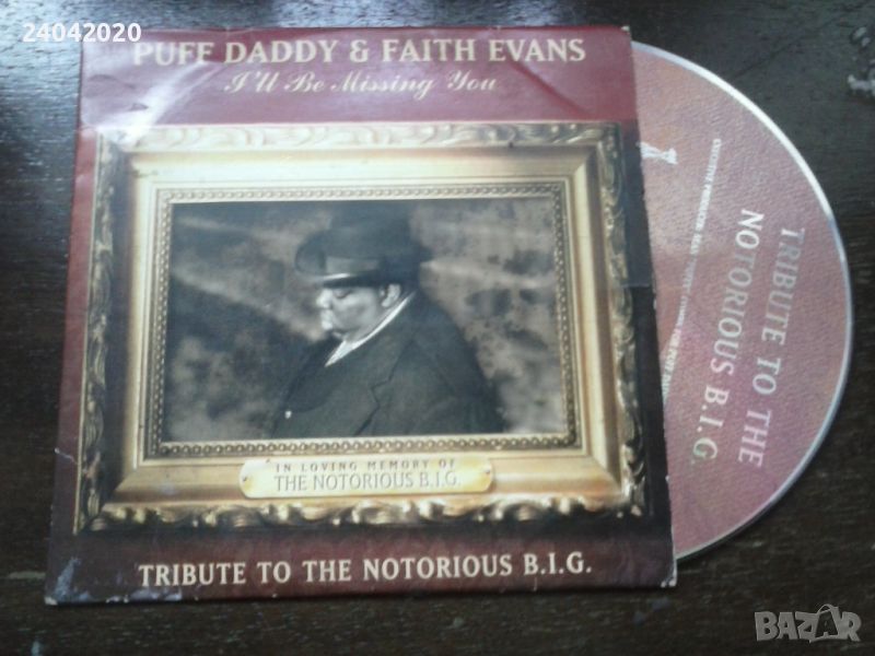 Puff Daddy & Faith Evans – Tribute To The Notorious B.I.G. CD single, снимка 1