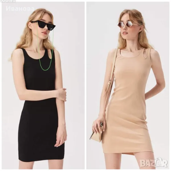 Памучна лятна рокля. Рокличка, снимка 1