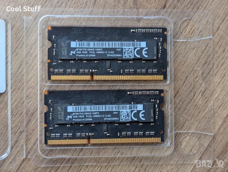 DDR3 Ram Micron 2x4GB 1866MHz, снимка 1