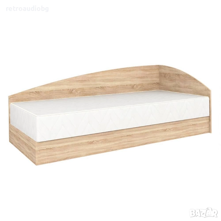 Единично легло Аполо 3 82X190 дъб сонома, снимка 1