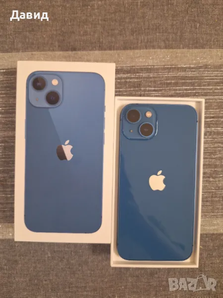 *КАТО НОВ* IPhone 13 Blue, снимка 1