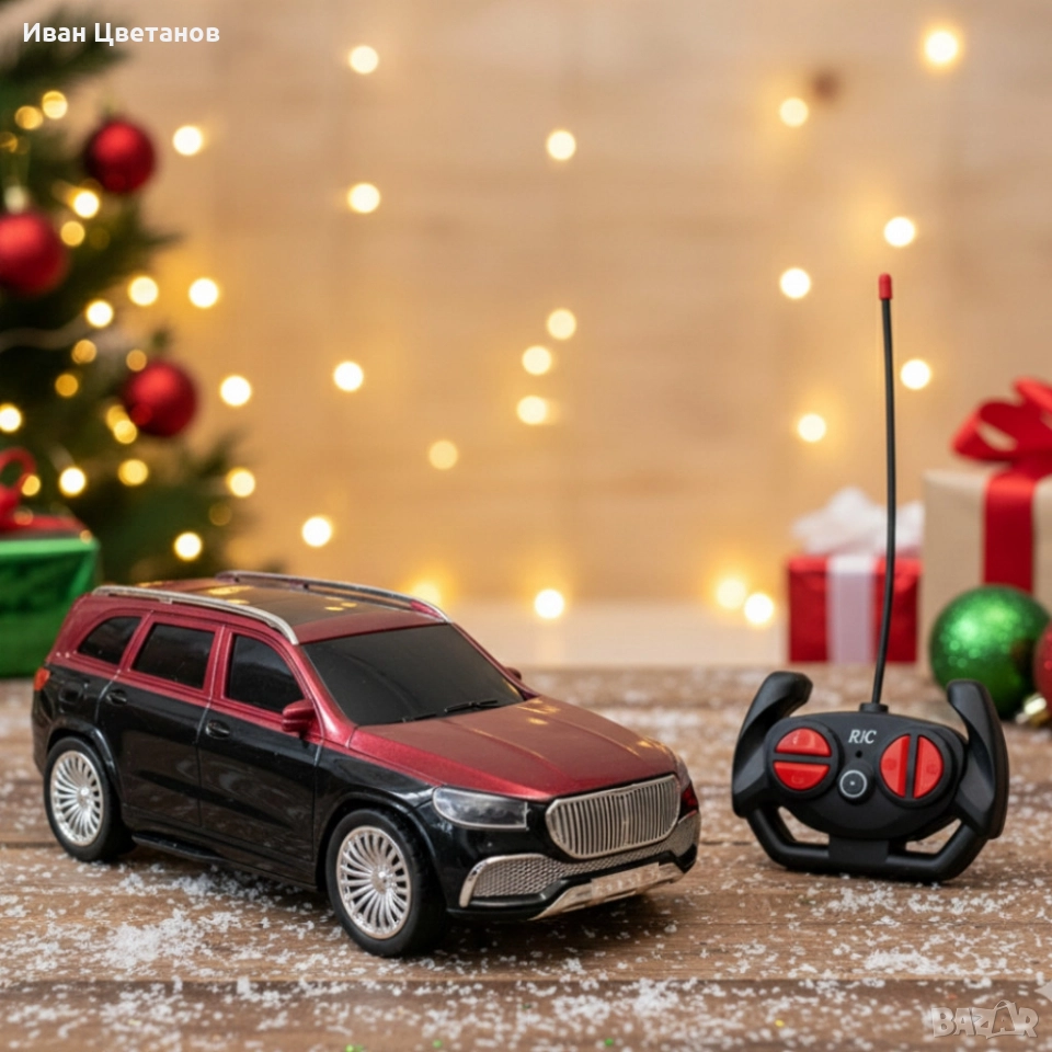 Радиоуправляема кола Mercedes-Benz Maybach GLS – луксозен коледен подарък за деца, снимка 1