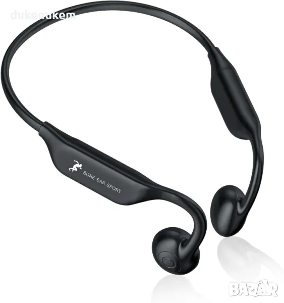 НОВО! Безжични слушалки Bone Conduction, Bluetooth 5.2, микрофон , снимка 1