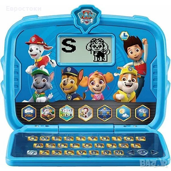 Vtech Интерактивна играчка. Детски образователен лаптоп Paw Patrol Spanish, снимка 1