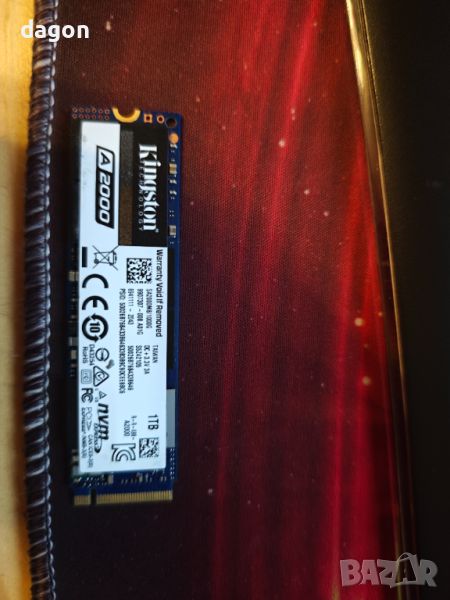 Solid State Drive (SSD) Kingston A2000, 1TB, NVMe, M.2, снимка 1