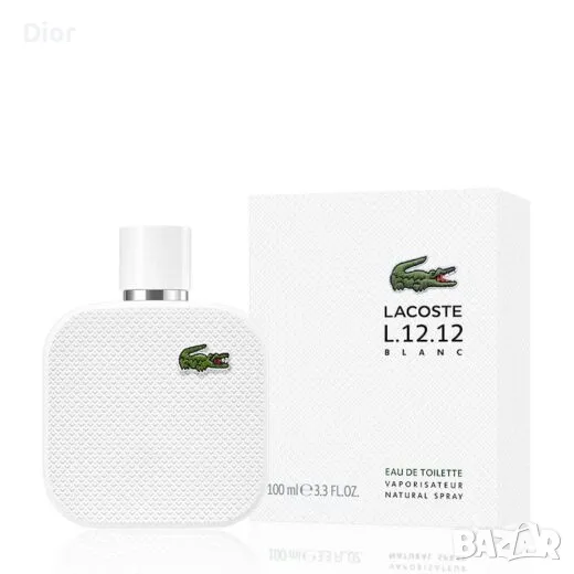 LACOSTE L.12.12 Blanc (EDT) MEN 100ml, снимка 1