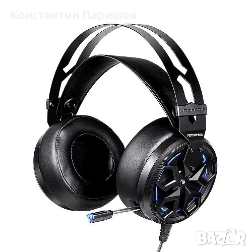 Геймърски слушалки Motospeed H60 Wired Black, снимка 1