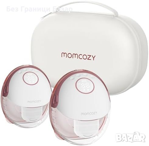 Нова двойна преносима помпа за кърма Momcozy - 3 режима, 9 нива, 24мм, снимка 1