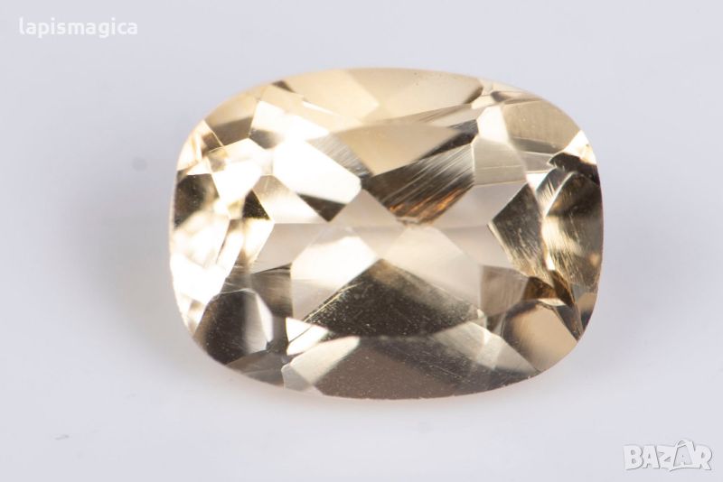 Цитрин 1.46ct 8x6mm cushion шлифовка #7, снимка 1