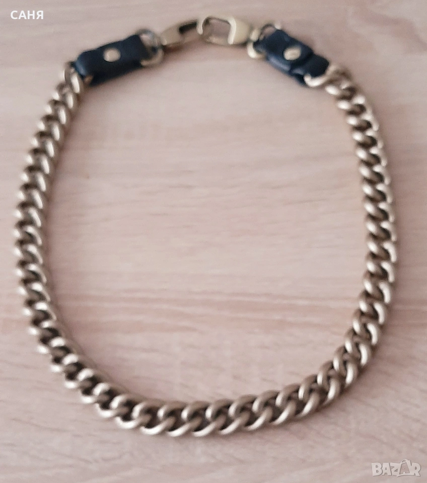 Стабилен ,дебел синджир ,със здраво закопчаване, снимка 1