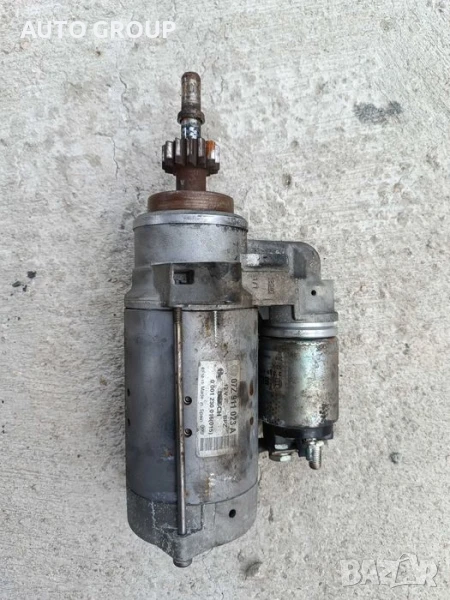 Стартер VW Touareg 5.0 V10 TDI - Туарег - 07Z911023A, снимка 1