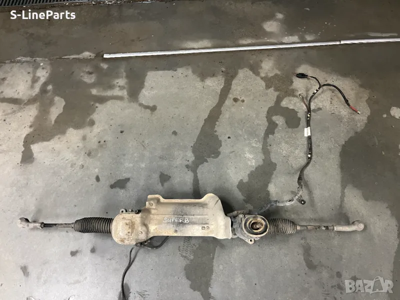 Кормилна рейка ЕЛЕКТРИЧЕСКА Skoda Superb Шкода Суперб 2 2.0 tdi тди Комби dsg дсг, снимка 1