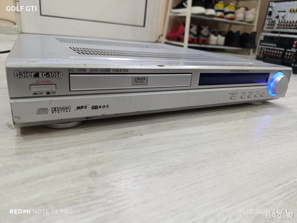 Усилвател ДВД цял за части, снимка 1