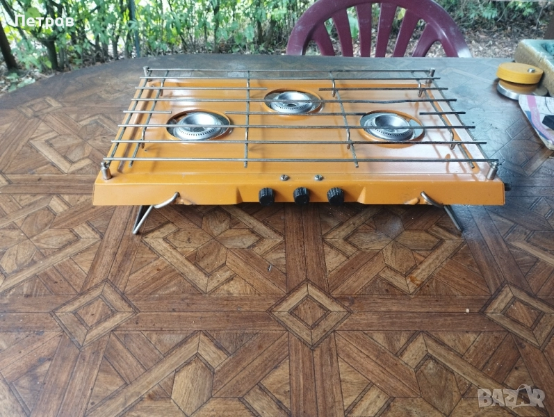 Троен газов котлон , снимка 1