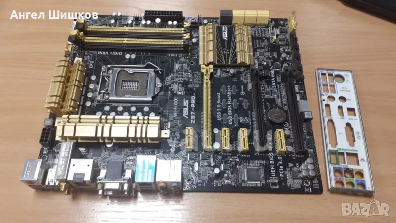 Дънна платка Z87 Asus Z87-PRO Socket 1150, снимка 1