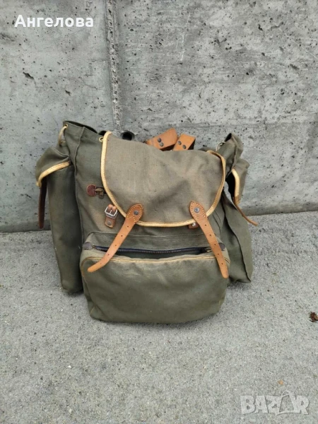 Брезентова раница , снимка 1
