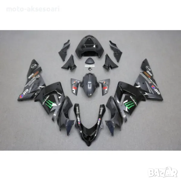 Спойлери комплект KAWASAKI ZX10R 2004-2005, снимка 1