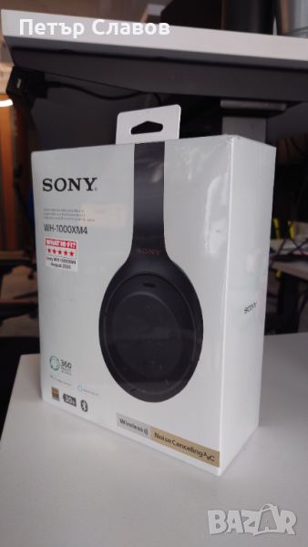 Безжични слушалки Sony WH-1000XM4, снимка 1