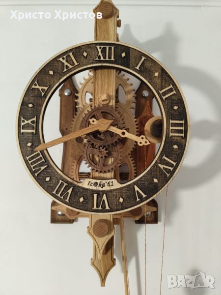 Стенен часовник с махало, снимка 1