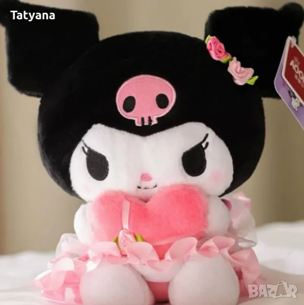 Играчка Kuromi, плюш 35см , снимка 1