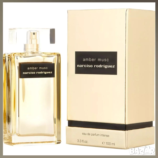 Amber Musc Narciso Rodriguez 100 ml Eau de Parfum Intense spray new sealed box !, снимка 1