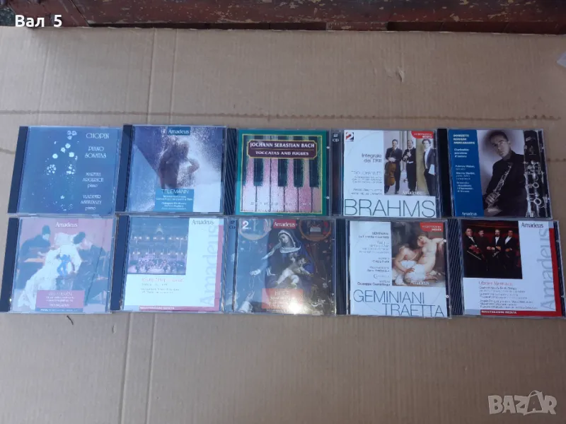 Компактдискове , CD-та , дискове с класическа музика - 10 бр, снимка 1