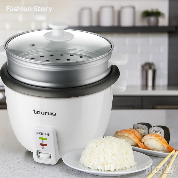 RICE CHEF - Уред за приготвяне на ориз, 1,8L / 700W, снимка 1