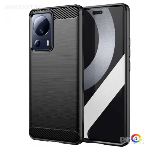 Xiaomi 13 Lite Carbon Fiber Калъф и Протектор, снимка 1