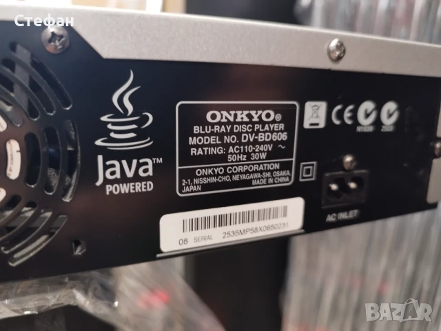 ONKYO DV BD606, снимка 2 - MP3 и MP4 плеъри - 50861939