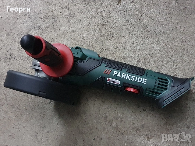 Акумулаторен ъглошлайф Parkside PWSA 20-Li D4, снимка 2 - Други инструменти - 52979577