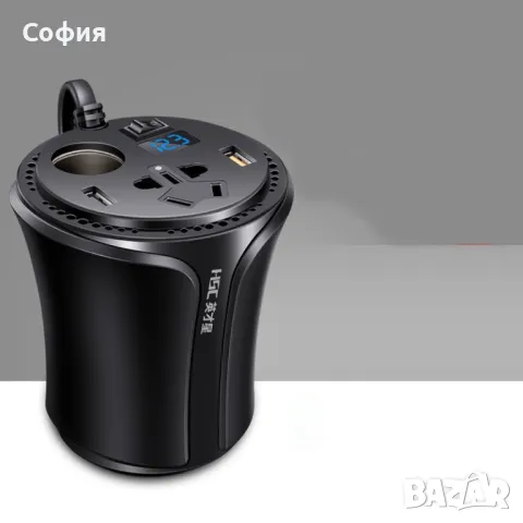 Автомобилен инвертор OZIO  –  Inverter-2, снимка 4 - Аксесоари и консумативи - 47868880