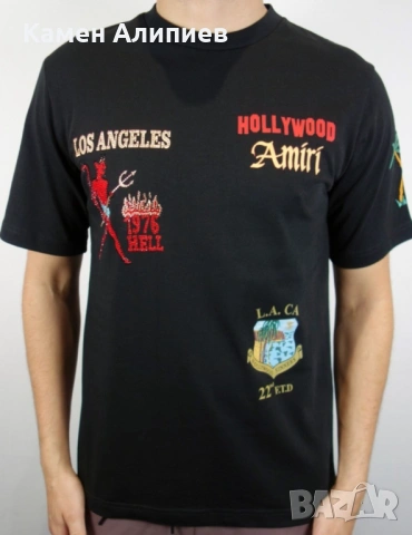 AMIRI, Golden Goose, DSQUARED2, REPRESENT -Мъжки тениски - топ качество