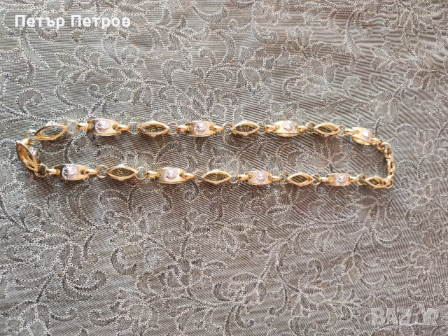  Продавам Златен синджир , снимка 2 - Колиета, медальони, синджири - 54194405