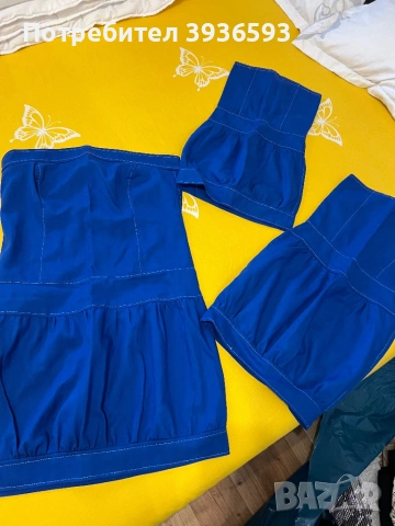 Дамска и две детски рокли с ръкави