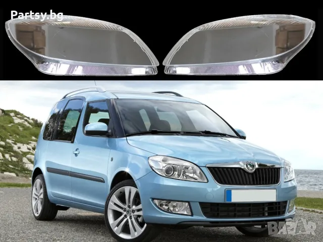 Стъкла за фарове на Skoda Roomster Facelift (2010-2015), снимка 6 - Части - 47791463