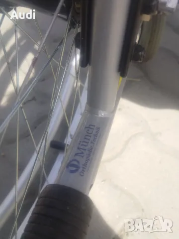 Чисто нова инвалидна рингова количка. За възрастни, оперирани, трудно подвижни хора.  Сгъваема, степ, снимка 12 - Инвалидни колички - 50408278