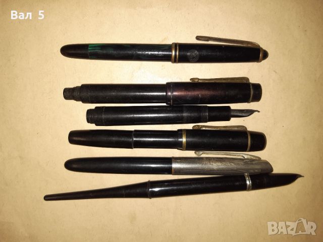 Стари писалки - 6 броя , писалка ПОБЕДА 63, снимка 2 - Антикварни и старинни предмети - 45527631