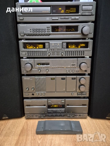 Уникален аудио сет KENWOOD LS-07 - TOP модел на марката - като нов - Made in Japan