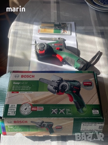 Акумулаторно трионче Бош Bosch, снимка 4 - Градинска техника - 52424841