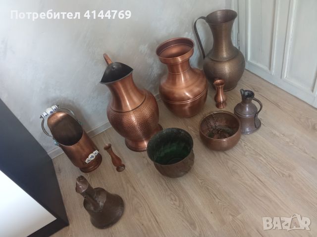 Медни вази , снимка 1 - Вази - 46394570