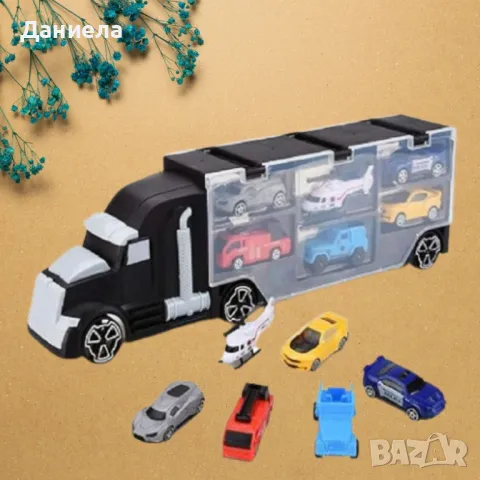 Автовоз с 6 колички