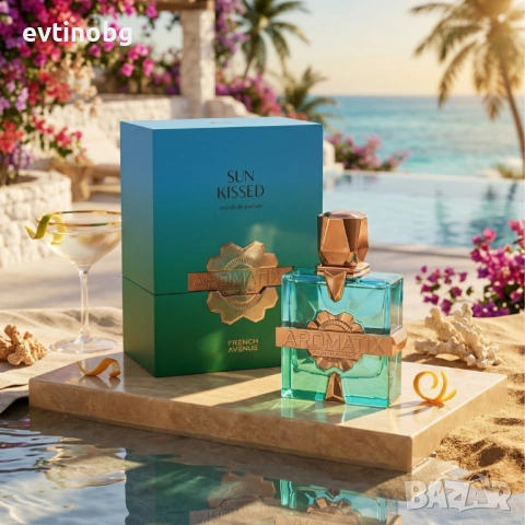 Унисекс парфюм с цитрусови и дървесни нотки French Avenue Aromatix Sun Kissed, 100 мл, снимка 3 - Унисекс парфюми - 54070217