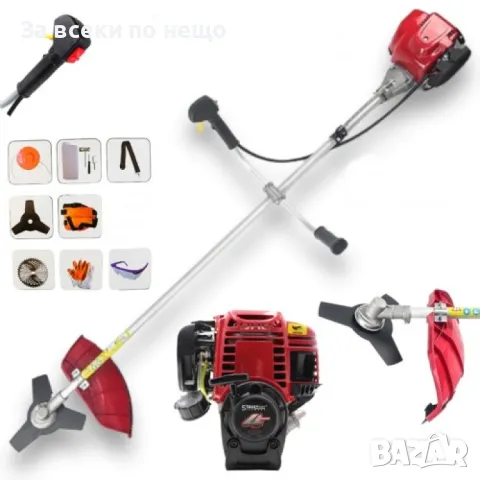 Четиритактов бензинов тример за трева 74СС StahlMayer